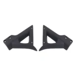 Voorspatbord beugelset Peugeot Vivacity tot bj.2008 mat zwart