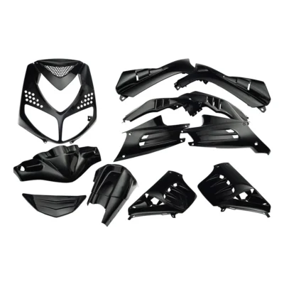 Plaatset Peugeot speedfight 2 13 delig zwart metallic