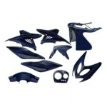 Plaatset Yamaha Aerox tot bj. 2014 9 delig blauw metallic