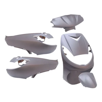 Plaatset Peugeot vivacity tot bj. 2008 6 delig mat grijs