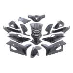 Plaatset Peugeot Speedfight 4 14 delig zwart metallic