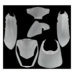 Plaatset Peugeot Kisbee 2T/4T 6-delig - Wit