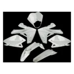 Plaatset Rieju MRT 50 SM 7 delig wit