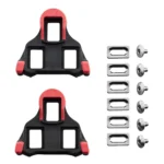 Schoenplaatjes Shimano SM-SH10 SPD-SL (geen speling) - rood