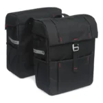 Dubbele fietstas New Looxs Vigo Double 37 liter 31 x 40 x 15 cm (2x) - zwart