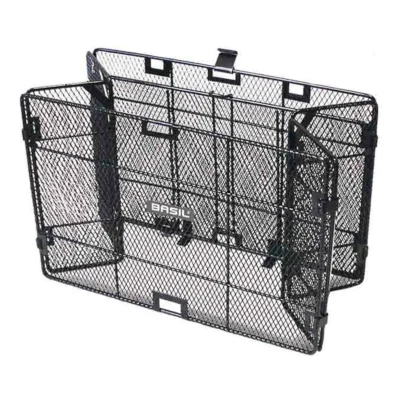 Fietsmand Basil Catania 33 x 23 x 20 cm - zwart