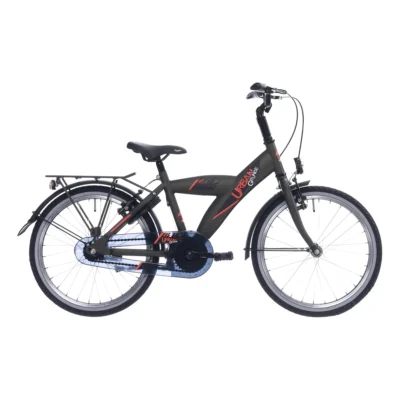 Kinderfiets 20" Bike Fun Urban - mat groen