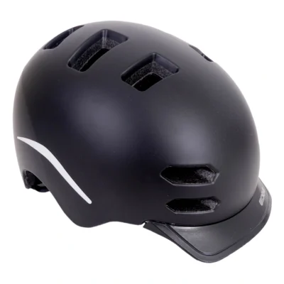 Fietshelm Edge Urban E-bike Pedelec Medium (54-58cm) - zwart - NTA 8776 keurmerk (bromfiets & speed pedelec)