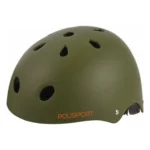 Fietshelm Polisport Urban Radical Tag S 53-55 cm - mat groen/oranje