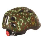 Kinderhelm Polisport Army S (52-56 cm) - met led verlichting