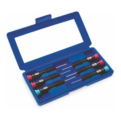 Precisie schroevendraaierset Cyclus - 4x plat 2x kruis