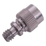 Oppompnippel Autoventiel (AV) met terugslagventiel - (per stuk)