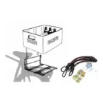 Krat-Mee Steco bagagedragerverbreder inclusief spin - mat zwart