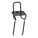 Voordrager 26"/28" Steco Smooth 25 cm - glanzend zwart