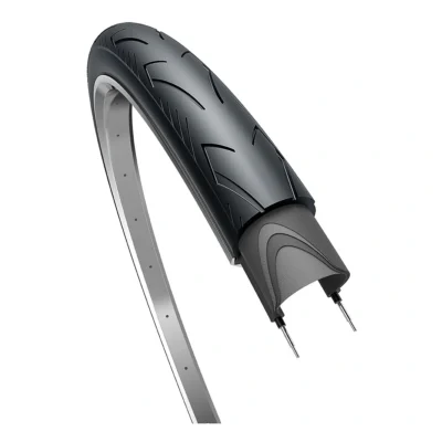 Buitenband Edge City Range Basic 28 x 1.40" / 37-622 - zwart met reflectie