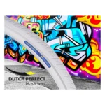 Buitenband Dutch Perfect 28 x 1.40" / 40-622mm anti-lek - wit met reflectie