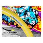 Buitenband Dutch Perfect 28 x 1.40" / 40-622mm anti-lek - geel met reflectie