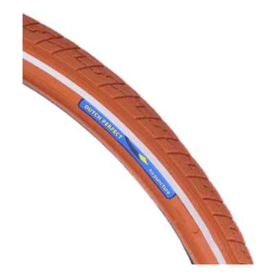 Buitenband Dutch Perfect 28 x 1.40" / 40-622mm anti-lek - bruin met reflectie