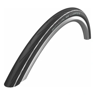Buitenband Schwalbe Lugano 2 K-Guard 28 x 1.00" / 25-622 - zwart met witte strepen