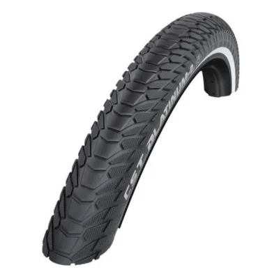 Buitenband CST Platinum E 28 x 1.75" / 47-622mm - zwart met reflectie