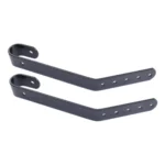 Stuurbeugelset Steco transport lange versie - glans zwart