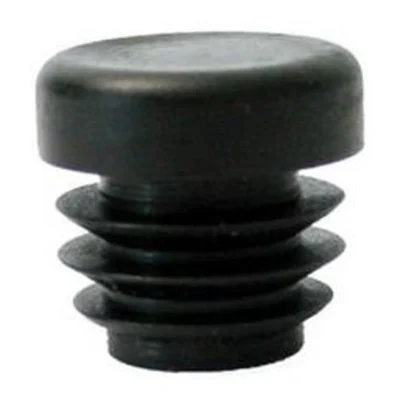 Inslagdoppen voordrager Steco voor transportfiets Ø16mm - zwart