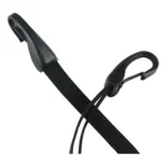 Snelbinder Quattro Widek Hanke met 4 binders en grote veiligheidshaak - 57 cm - zwart