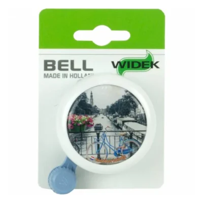 Fietsbel Widek Nederland serie - fiets op brug bij gracht