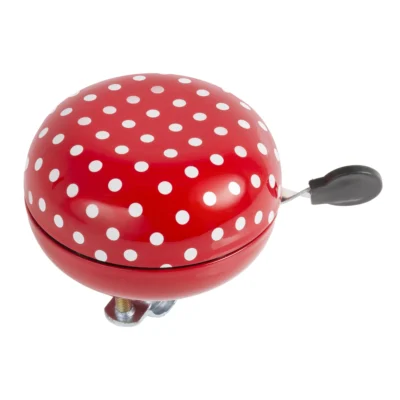Fietsbel Ding-Dong M-Wave ø80mm - ladybird red