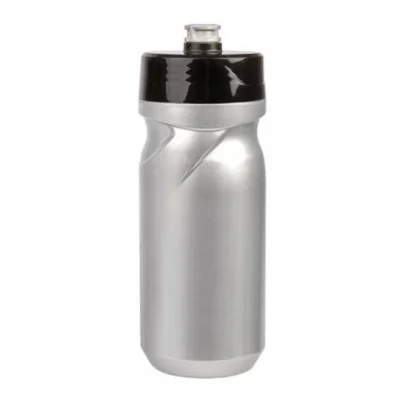 Bidon met schroefdop Polisport S600 - 600 ml - zilver / zwart