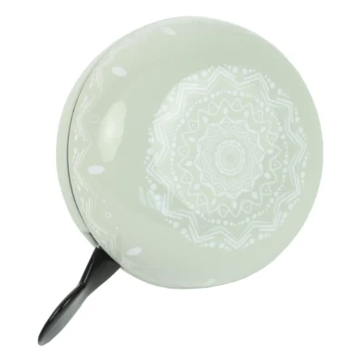 Fietsbel Ding-Dong Widek Mandala ø80mm - frost grey