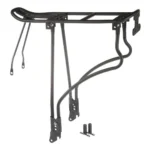 Achterdrager Massload voor montage met schijfrem - zwart