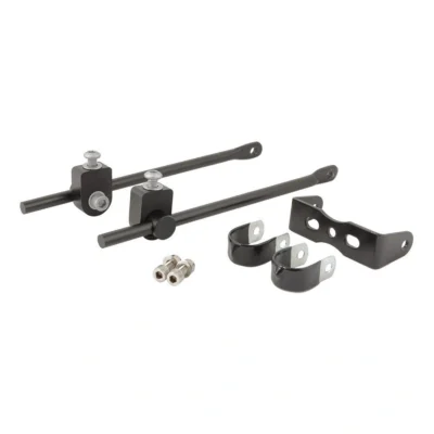 Bevestigingsmateriaal voor achterdrager Massload - zwart