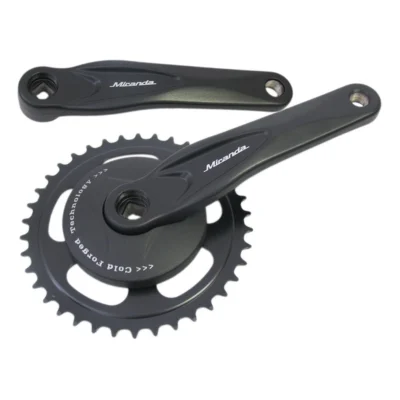 Crankstel Miranda Alfa 1 - 38T - 170mm -  3/32" - Zwart