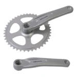 Crankstel Miranda Alfa 1 - 42T - 170mm - 3/32" - aluminium - Zilver