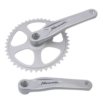 Crankstel Miranda Alfa 1 - 44T - 170mm - 3/32" -  Zilver