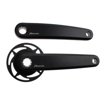 Crankset Miranda E-Bike Bosch-2 - Isis Delta - 170mm - Zwart