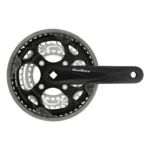 Crankstel SunRace FCM300 - 7/8 Speed - 48-38-28T - 170mm - 3/32" - Zwart