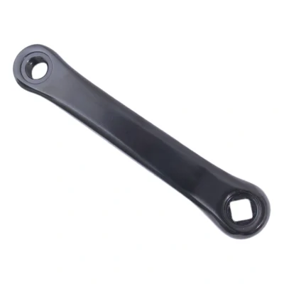 Crankarm - 152mm links - aluminium - Zwart