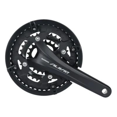 Crankstel Shimano Alivio FC-T4060 - 9 Speed - 44-32-22T - 175mm - Zwart