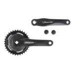 Crankstel Miranda Alfa 1 - 33T - 170mm - 3/32" - Zwart