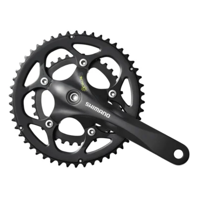 Crankstel Shimano Road FC-RS345 - 2x9 Speed - 50-34T - 175mm - Octalink - Zwart