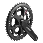 Crankstel Shimano Tourney FC-A070 Compact - 7/8 Speed - 50-34T - 170mm - Zwart