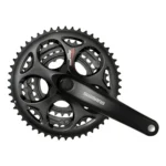 Crankstel Shimano Tourney FC-A073 - 7/8 Speed - 50-39-30T - 170mm - Zwart
