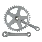 Crankstel Vinty - 36T - 130mm - 1/8" - Zilver