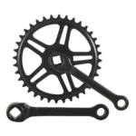 Crankstel Vinty - 36T - 130mm - 1/8" - Zwart