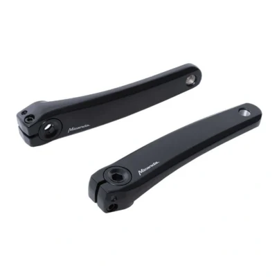 Crankset Miranda Delta S voor Shimano Steps - 170mm - Zwart