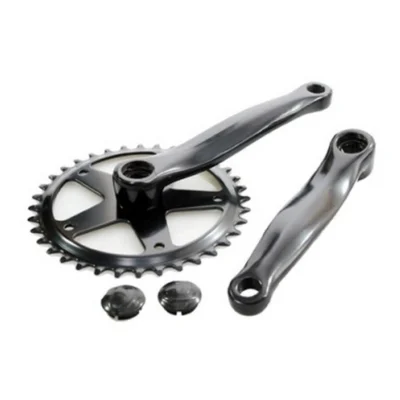 Crankstel Vinty ST - 36T - 152mm - 1/8" - Zwart