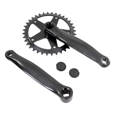 Crankstel Vinty ST - 36T - 170mm - 1/8" - Zwart