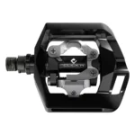 Pedaalset Shimano Click'R T421 platform + enkelzijdig SPD met SM-SH56 plaatjes - zwart